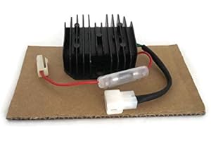 ITACO For Yanmar L100 L75 VOLTAGE Regulator Charging Rectifier w/Fuses Chinese 186F 178F Diesel Engine Tractor Engine Generator