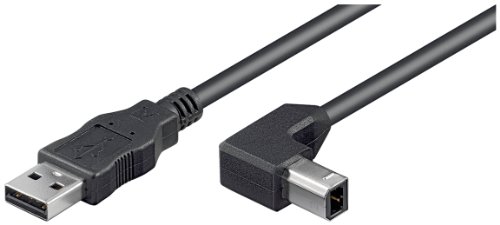 USB 2.0 Kabel A Stecker auf B Winkelstecker 2.0m