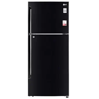 LG 437L 2 Star Smart Inverter Frost Free Refrigerator (GL-T432AESY,Ebony Sheen)