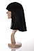 Long Black and White Blunt Cut Bob Costume Wig with Fringe| Fancy Dress Wig In the style of Sia