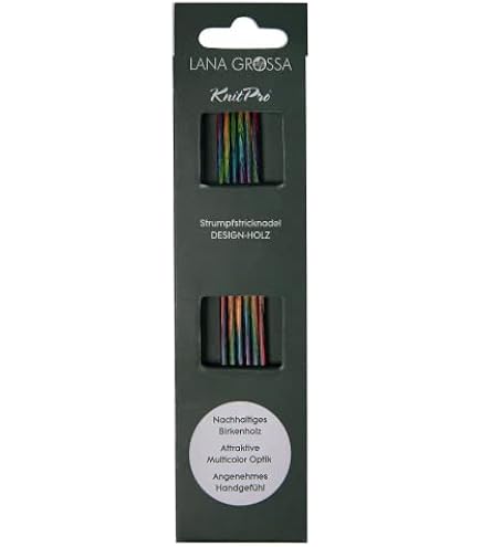 Lana Grossa Strumpfstricknadel Bambus | aus japanischem Bambus | leicht &  robust | schmal zulaufende Spitzen | angenehm & przise | fr Socken, rmel  & mehr | 20/6,5 : Amazon.de: Kche, Haushalt & Wohnen