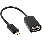 4940 Micro Usb To Usb &Ccedil;evirici D&ouml;n&uuml;şt&uuml;r&uuml;c&uuml; Otg Klavye Mouse Flash Bağlantı Kablosu