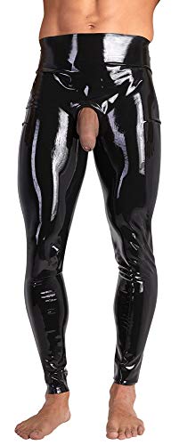 Preisvergleich Produktbild LATE X Herren-Latex-Leggings, groß