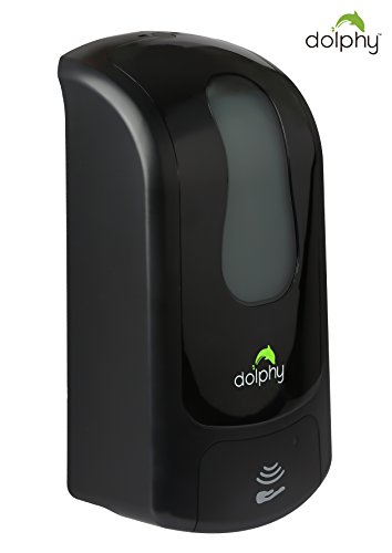Dolphy Automatic Liquid Soap Dispensers - 1000 ml (Black)