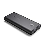 POWERADD Batterie Externe 20000mAh - EnergyCell Grande Capacité mais Mini Power Bank 2 Port Sorties avec 3 en 1 Câble pour Huawei, iPhone, iPad, Samsung, Wiko, Nexus, Xiaomi, Tablette PC etc.