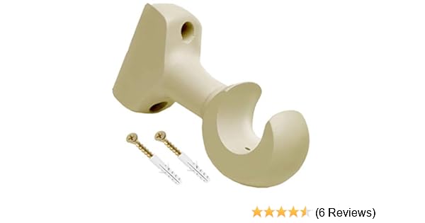 Qpc Direct 28mm Wooden Wood Curtain Pole Replacement Support