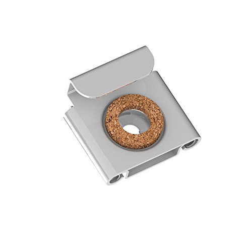 Spiegelbefestigung Set – Spiegelklammern für das Aufhängen von Spiegeln und Alu-Dibond Platten – Spiegelhalter von Hang-it - 4