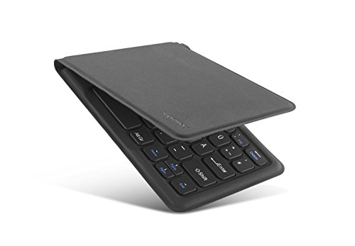 Supremery Bluetooth Tastatur Wireless Keyboard – faltbar, schnurlos, ergonomisches Design und Ultra Slim für Windows PC/ Tablet/ Smartphone (QWERTZ, deutsches Tastaturlayout) - 8
