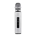 Produktbild xianjun Wireless Bluetooth Karaoke Microphone - Multifunctional Double Speakers Portable Intelligent Microphone for iPhone/Android/iPad/PC