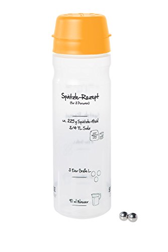 4-Portionen-Spätzle-Shaker in orange