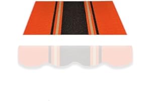 home Trends Preisgünstige Markisen Tuch Markisenbespannung Ersatzstoffe Markisenstoffen Sonnenschutz OHNE Volant mit verschiedenen Maße und Farbe (4 x 3 m, SPD071)