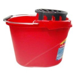 Preisvergleich Produktbild Vileda Wischmop Eimer rot mit Auswringer