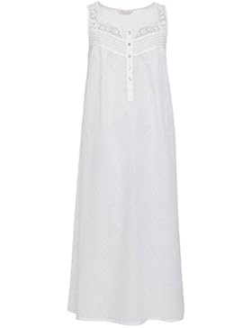 Cyberjammies 1175 Women's Nora Rose White Cotton Robe