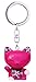 Produktbild Porte clé chat porte bonheur Mani the Lucky Cat framboise collier marine