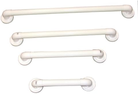 Grab Rail/Handle 12" Heavy duty Ribbed with concealed screws, Ideal for Bathroom use