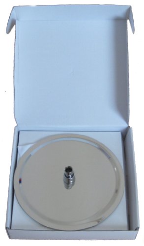 Kopfbrause Regenbrause Duschbrause rostfrei Edelstahl 30cm Round SPA Wellness Regen Brause Shower Round - 2