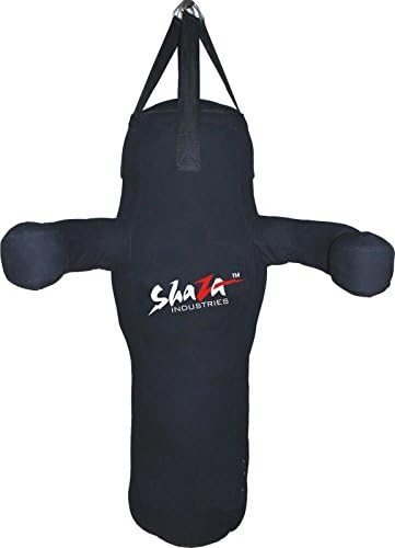ShazaMMA Training Floor Striking Dummy Judo Wrestling Punching Bag - Unfilled