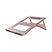 Produktbild MX kingdom Laptopständer, Faltbarer, tragbarer Desktop-Laptophalter, Aluminium Universal Verstellbarer Laptopständer für Apple iPad MacBook Pro Air 11-15.6 Zoll-Gold