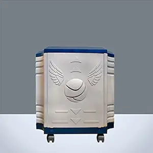 Urban Choice Blue&White Trolley for Inverter, Battery, UPS
