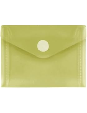 PP-Umschlag A7quer, gelb klar, 10 Stück Stück