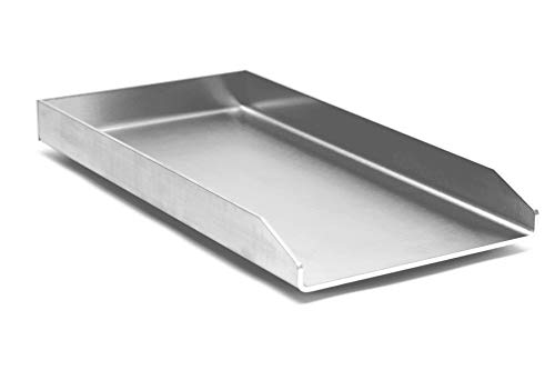 KetteŽs Grillzubehör / Edelstahl Plancha 480x340mm / passt für Weber Genesis II