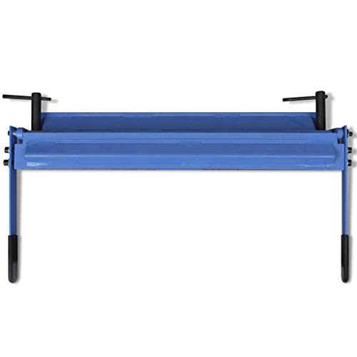 vidaXL Máquina Plegadora Manual de Metal 630 mm Herramienta Dobladora de Chapa