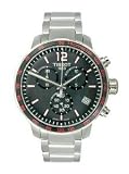 Tissot t095.417.11.057.00 Chronograph Edelstahl schwarz Zifferblatt Herren-Armbanduhr
