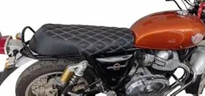 Pure Bullet Interceptor Seat Cover Split Bike Seat Cover for Royal Enfield GT650R