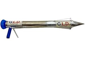 G.L.D. FORNITURE GLD PIANTATORE VELOCE 3 BOCCHE PER PIANTARE PIANTINE BULBI SEMI PIANTE GIARDINO ORTO ORIGINALE PIANTATORE TRE BOCCHE TRAPIANTATORE