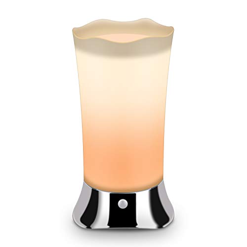 Lámparas de mesa con sensor de movimiento inalámbrico, Aappy Dinning Luz de noche portátil con batería LED para escritorio, para habitación de bebé, dormitorio, baño