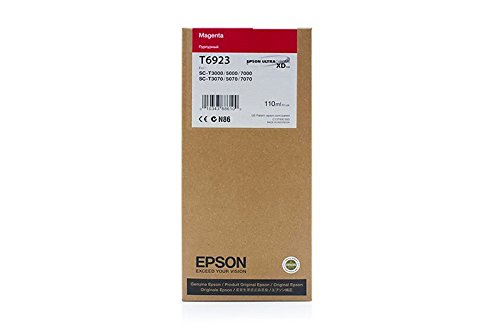 compatible Epson SureColor T 7270 d d'encre d'origine Epson t6923 C 13 T 692300, C13T692300 – Premium Cartouche d'encre – Magenta – 110 ml