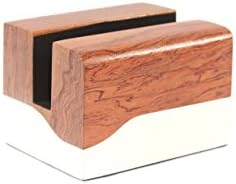 Macbook stand sculpted in bubinga wood