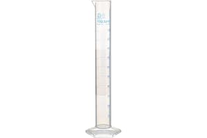 Neolab Electric 1613 - Cilindro medidor (100 ml: 1 ml de alto, PP, base hexagonal)