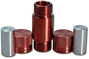 PatchouliWorld - Pressa per poliini Black Leaf - Misura S - Opera Red - H 60mm, Ø 21mm