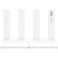 HUAWEI WiFi AX3 Quad-Core Router, WiFi 6, Geschwindigkeit bis zu 3.000 Mbit/s, Bis zu 128 Dual-Band-Geräte, 1x Gigabit WAN- &