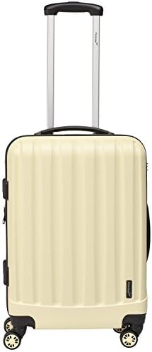 Packenger Velvet suitcase, trolley, hard case,  L in cafe-au-lait.   50x34x23cm
