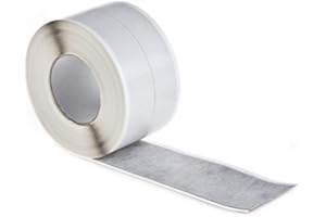 Nassboards Waterproof Tanking Tape - Aqua Elastic Self Adhesive Butyl Joining Permanent Strong Sealing Tape for Waterproofing Bathrooms, Shower Wet Rooms, For Use Outdoors Indoors Preventing Leaks 10m