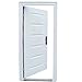 Produktbild Haustür Tür Wohnungstür Eingangstür Sicherheitstür 96 x 205 cm WEISS (DIN Rechts)