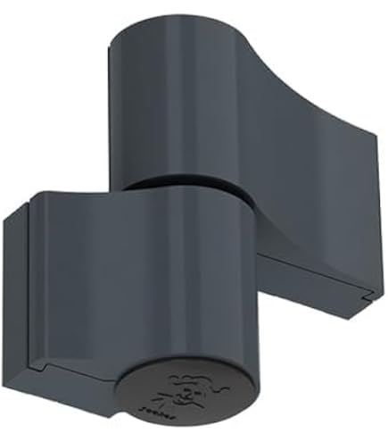 2 Manchons à Insérer Pour Charnière - Aluminium Nickelé - Pour Portes Intérieures - Neuf