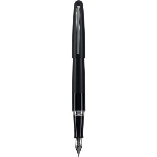 détail Pilot 91107 Métropolitan Collection Stylo plume, corps noir, design classique, pointe moyenne, encre noire par Pilot Pen Corporation of America (manuel en anglais)