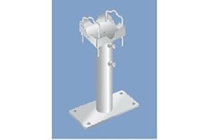 DINA FAVA ZANCA TELESCOPICA ALTEZZA REGOLABILE CM.20-40 CON PIASTRA 1577