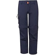 Trollkids Quick-Dry Zip-Off Hose Oppland, Marineblau, Größe 140