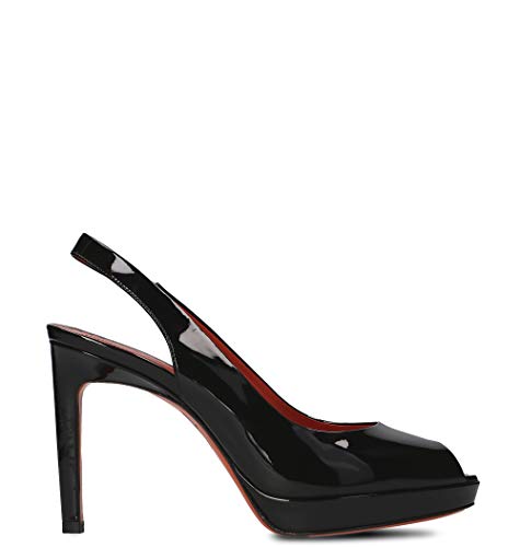 Preisvergleich Produktbild Santoni Damen Whwl57189hx2rvhdn01 Schwarz Lackleder Pumps