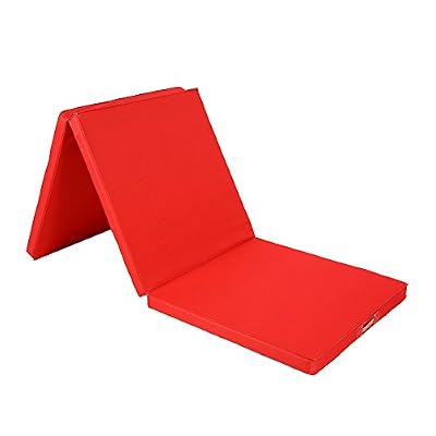Yosoo Tapis d'entraînement Pliable Tapis de Fitness Tapis de Yoga Epais et Souple pour Fitness/Exercice/Yoga/Pilâtes/Gymnastiques 180 * 60 * 5cm