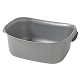 palanganas de plastico en monterrey Con escala de barrera CURVER 212 031 Cuenca Urbana Rectangular 8L Antracita Polipropileno 37,6 x 14,5 x 29 cm