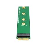 conector PCI-E SSD de 2 carriles M.2 NGFF 30mm 42mm para EP121 UX21 UX31 SANDISK SSD ADATA XM11 Añadir en tarjetas PCBA
