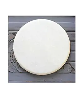 SAMEER SALES Marble Chakla/Marble Roti Maker/Marble Rolling Board (White) Size 10Inch