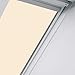 Produktbild VELUX Original Elektro Sichtschutzrollo RML F06 1086 Für//GGL, GTL, GPL, GHL, GXL, GGU, GTU, GPU, GHU, GXU F06//in Stofffarbe 1086/Uni Beige//Seitenschienen in Silber_56008