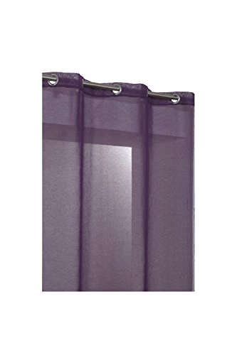 Klassische Gardine Uni 140x240cm Mit ösen 140 X 240 Lila