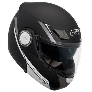 Givi HX08FN90056 Hps Hx08 X-Modular Casco Modular, Color Negro Mate Gr